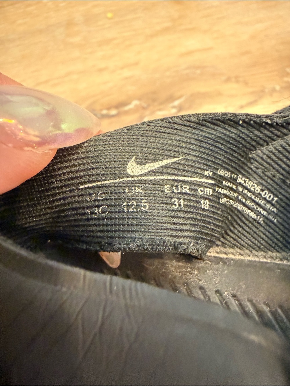 Nike Sunray Protect 2 Black Toddler Sandals 13C - Picture 5 of 5